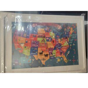 Picture Frame United States Map